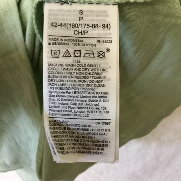 GAP Factory Green Easy Bell Sleeve T-Shirt - Picture 7 of 11